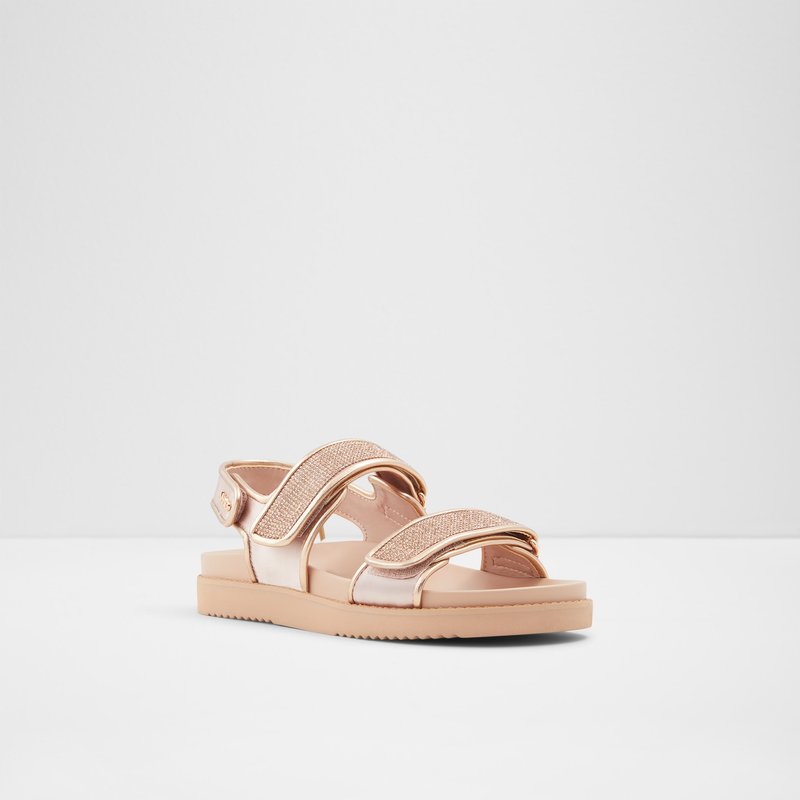 Sandales Plates Aldo Eowiliwia Femme Rose Doré | OUBLVE-381