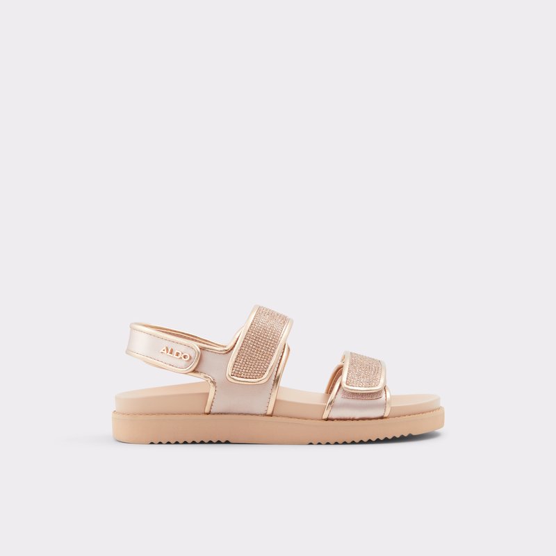 Sandales Plates Aldo Eowiliwia Femme Rose Doré | OUBLVE-381