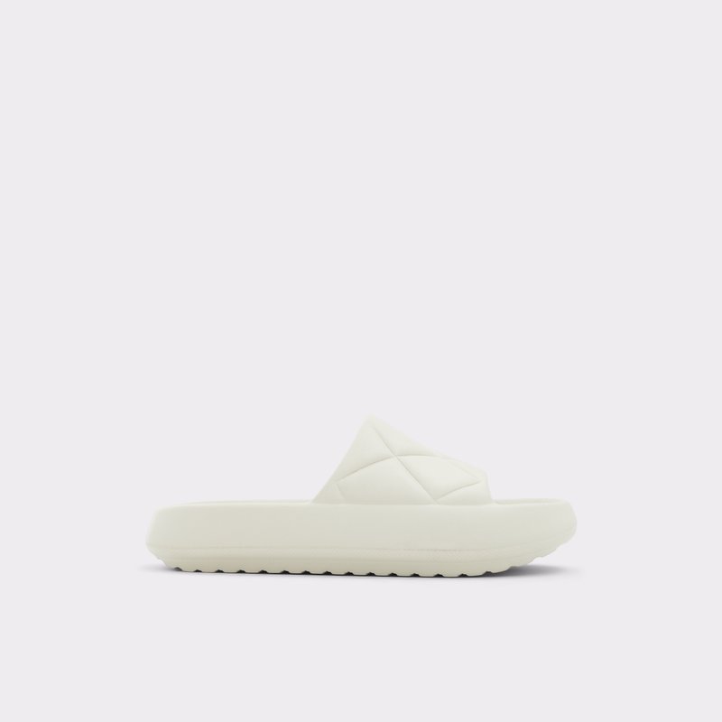Sandales Plates Aldo Ereras Femme Blanche | KVGHAL-342