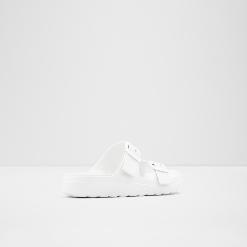 Sandales Plates Aldo Eteiven Femme Blanche | NHJDWL-891
