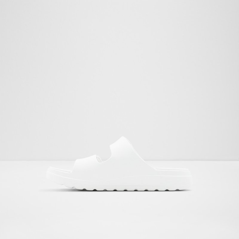 Sandales Plates Aldo Eteiven Femme Blanche | NHJDWL-891