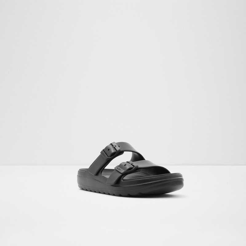 Sandales Plates Aldo Eteiven Femme Noir | AMHJVL-437