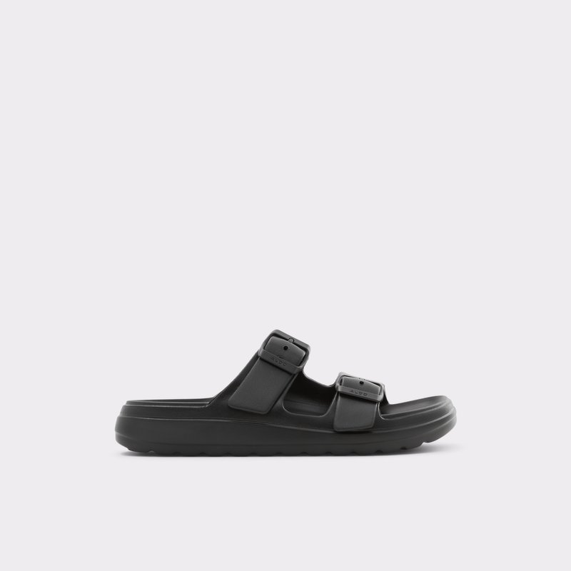 Sandales Plates Aldo Eteiven Femme Noir | AMHJVL-437