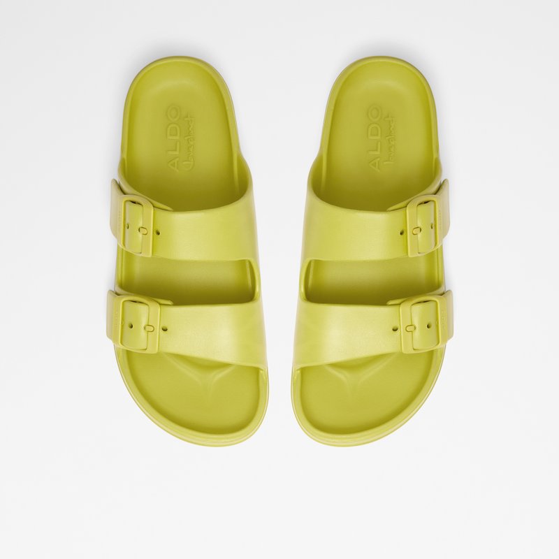 Sandales Plates Aldo Eteiven Femme Vert Clair | PSTGZA-970