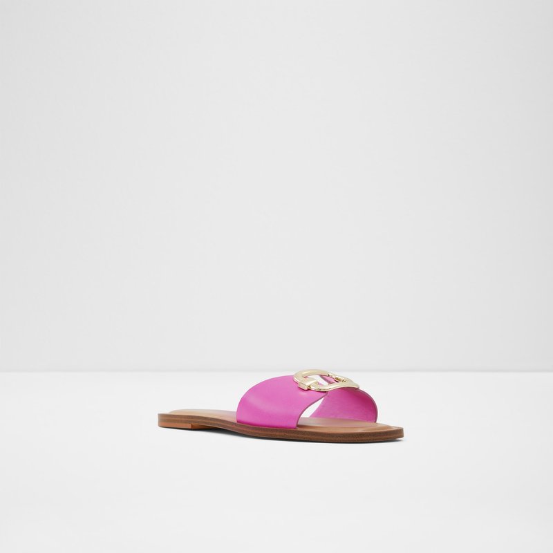 Sandales Plates Aldo Glaeswen Femme Fushia | UFRNVA-574