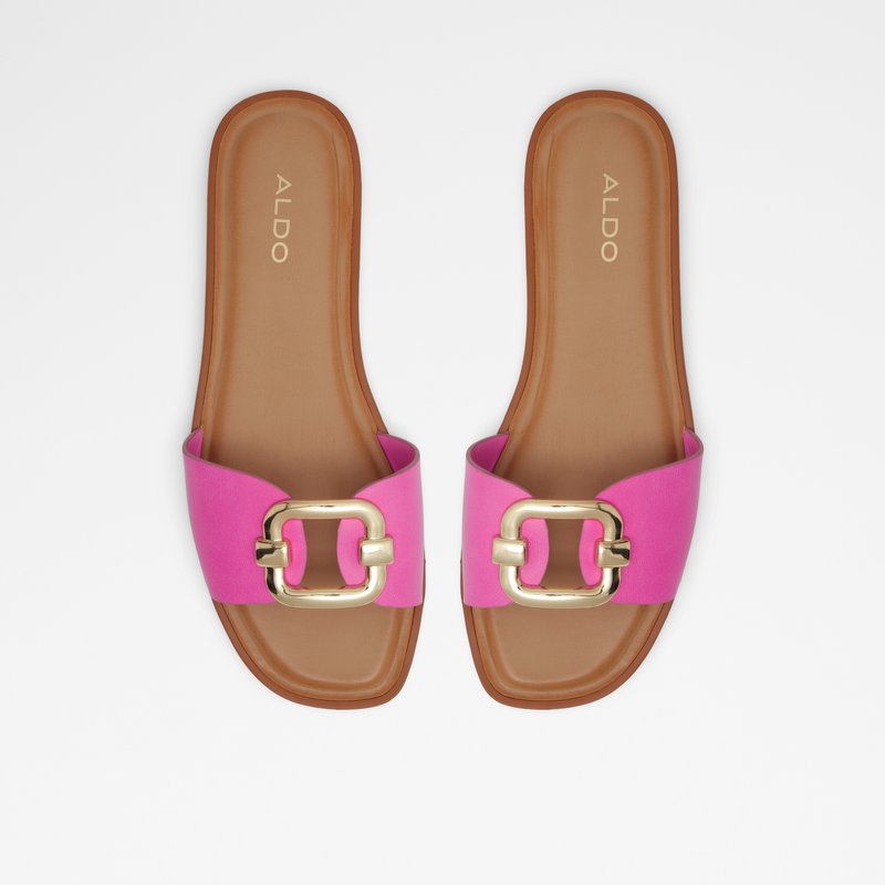 Sandales Plates Aldo Glaeswen Femme Fushia | UFRNVA-574