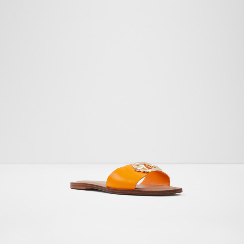 Sandales Plates Aldo Glaeswen Femme Orange Clair | GXZMJC-410