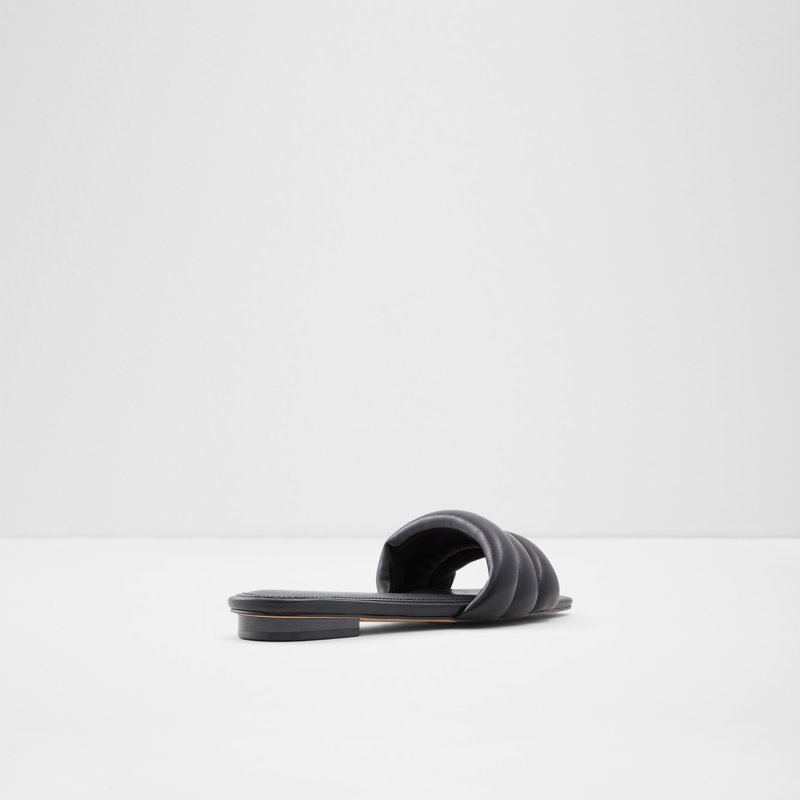 Sandales Plates Aldo Goani Femme Noir | SGLKIR-948