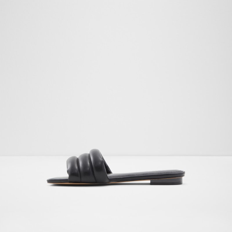Sandales Plates Aldo Goani Femme Noir | SGLKIR-948