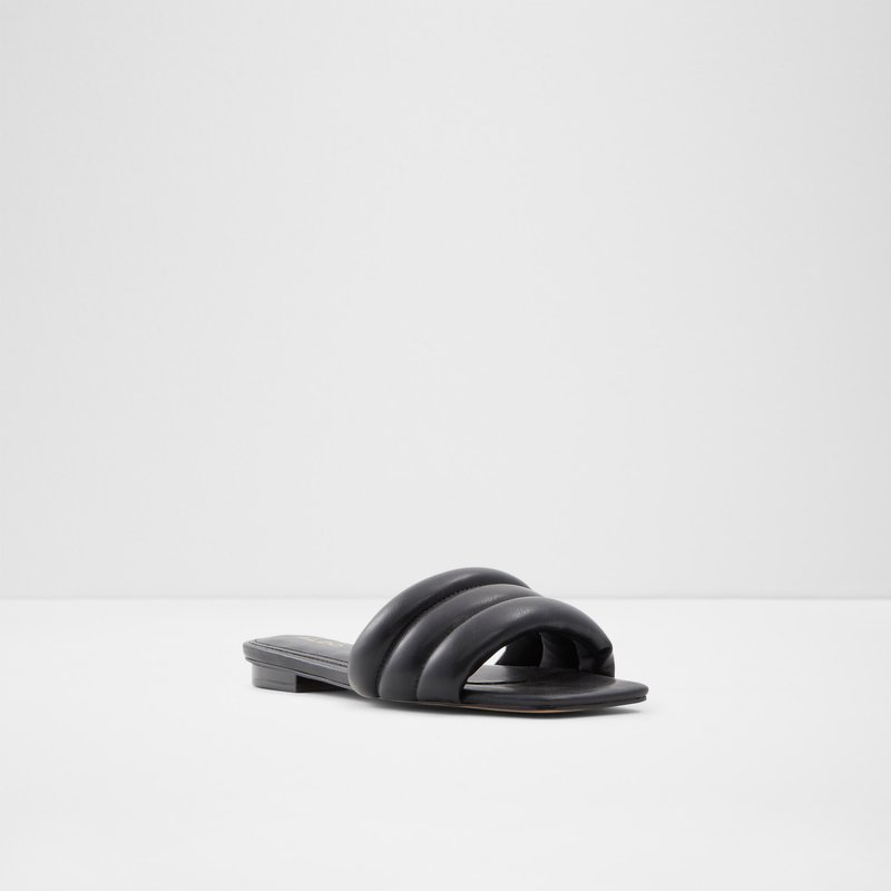 Sandales Plates Aldo Goani Femme Noir | SGLKIR-948