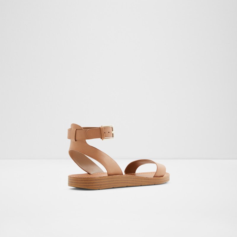 Sandales Plates Aldo Kedaredia Femme Marron | YVEAFP-730
