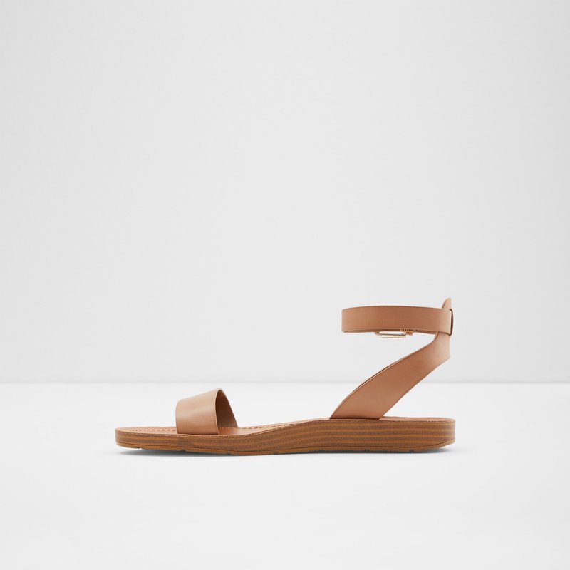 Sandales Plates Aldo Kedaredia Femme Marron | YVEAFP-730