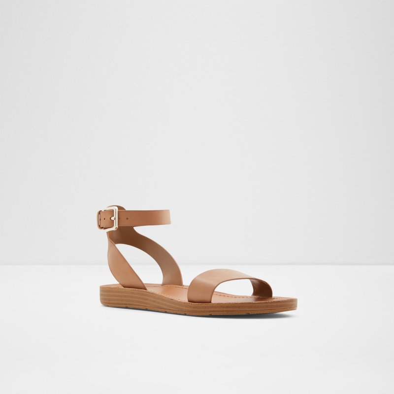 Sandales Plates Aldo Kedaredia Femme Marron | YVEAFP-730