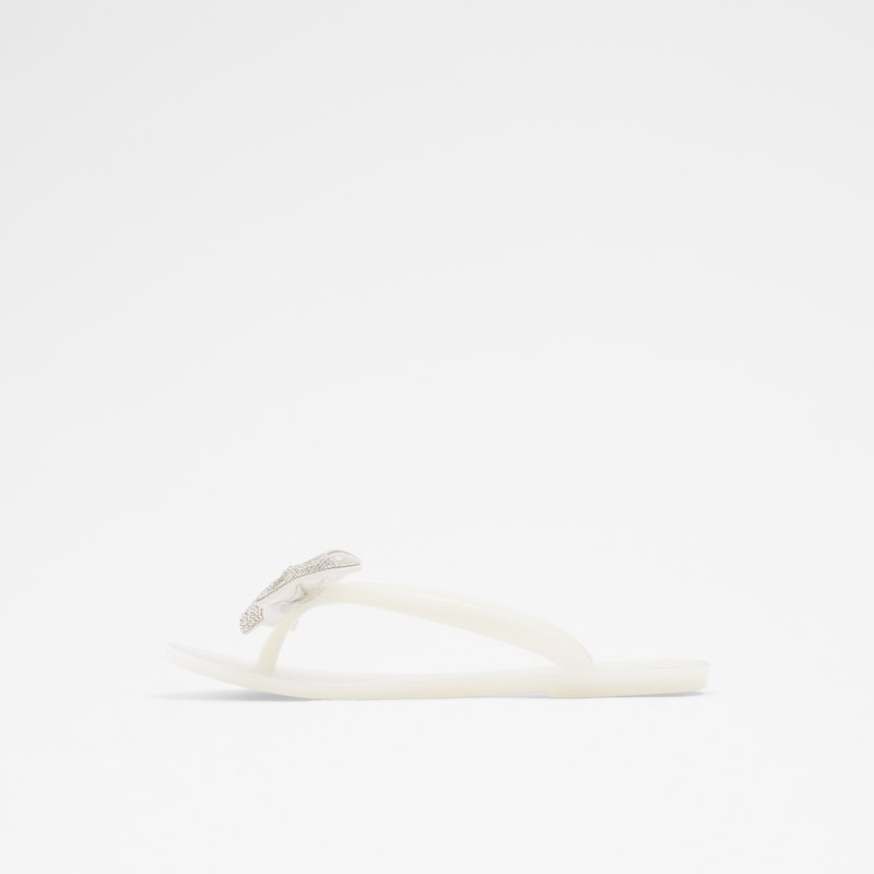 Sandales Plates Aldo Kimruska Femme Blanche | SJUEKR-142