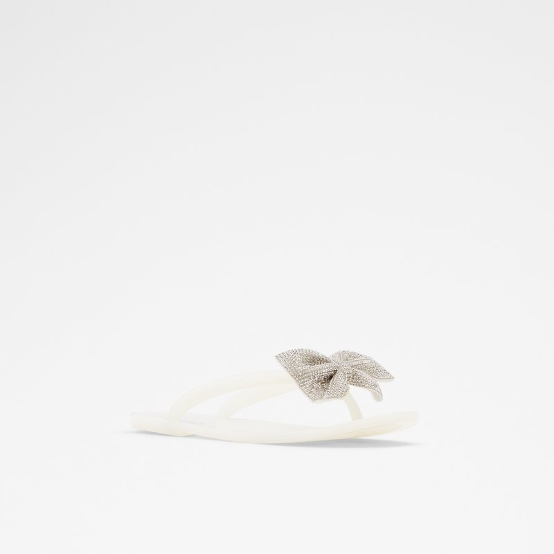 Sandales Plates Aldo Kimruska Femme Blanche | SJUEKR-142