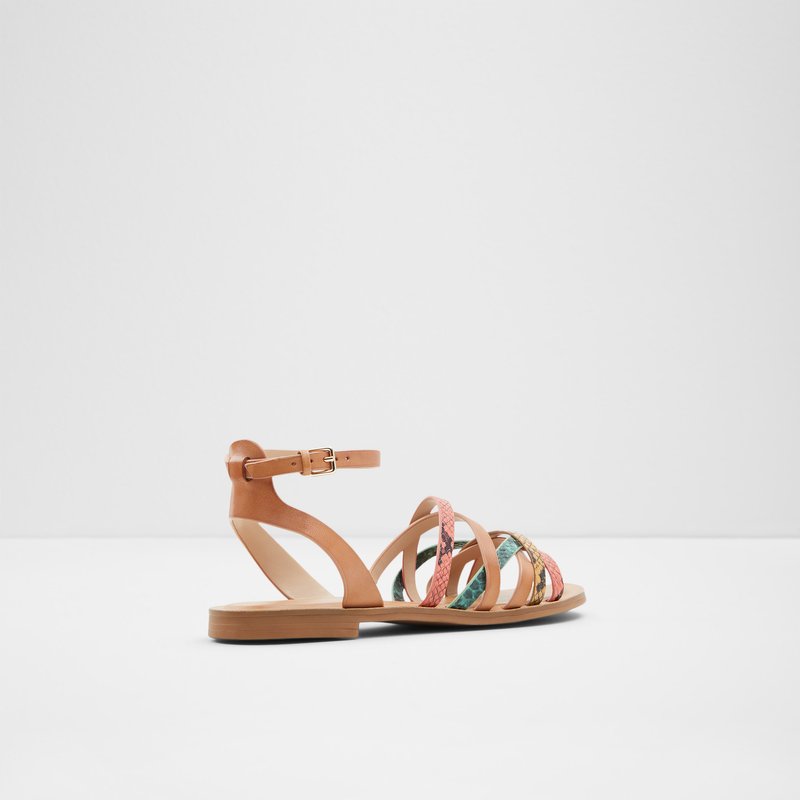 Sandales Plates Aldo Lucca Femme Orange | HVMILO-439