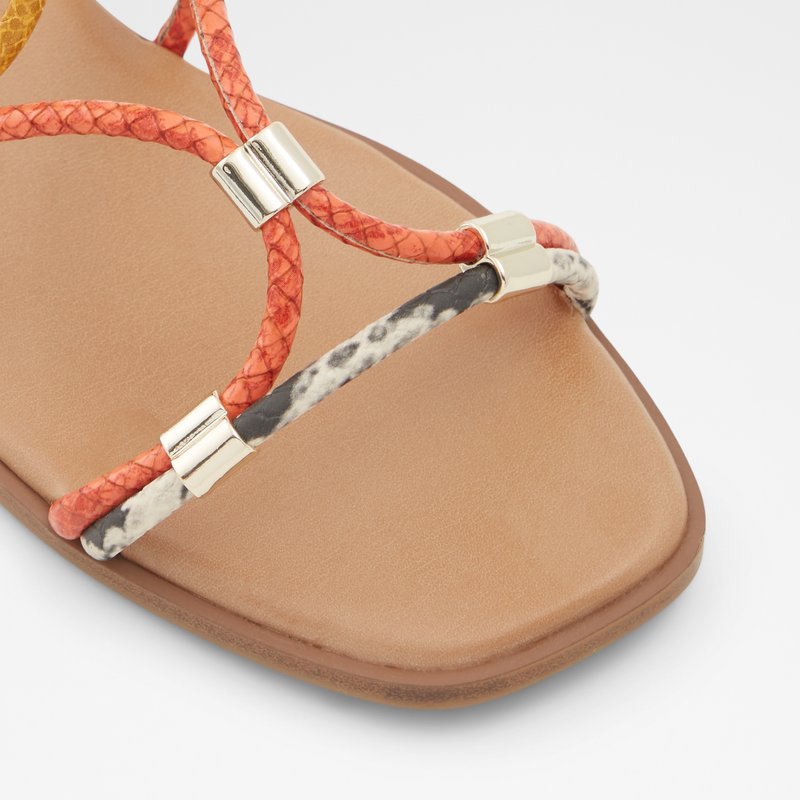 Sandales Plates Aldo Oceriwenflex Femme Marron | JHDNAM-283