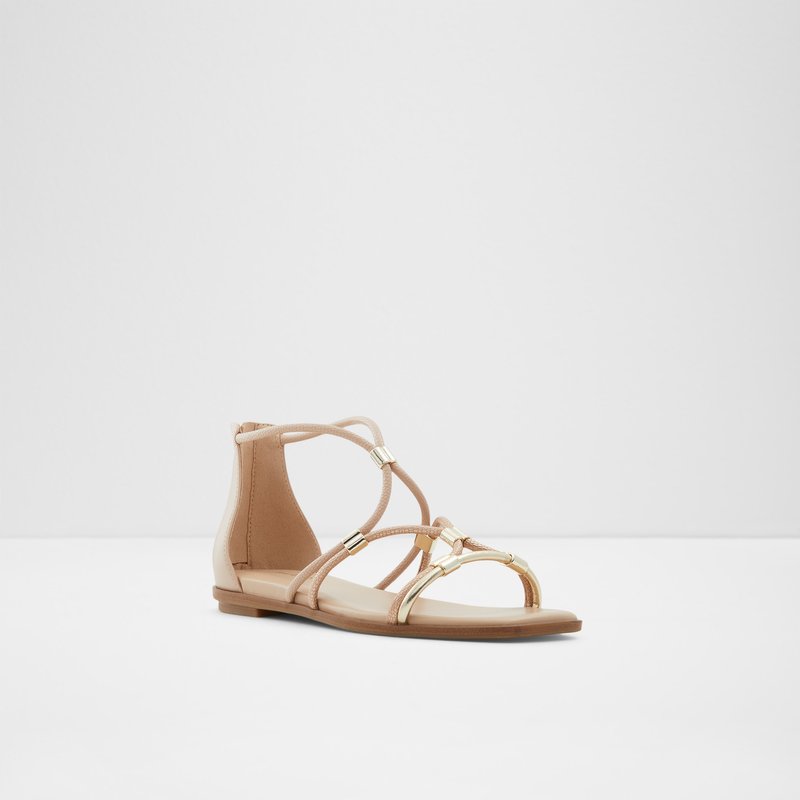 Sandales Plates Aldo Oceriwenflex Femme Champagne | XRBWGL-876