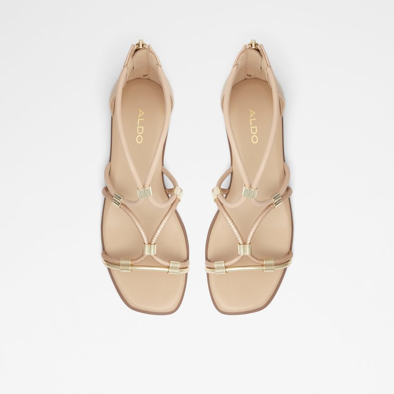 Sandales Plates Aldo Oceriwenflex Femme Champagne | XRBWGL-876