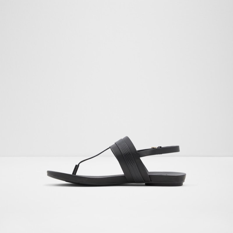 Sandales Plates Aldo Pandra Femme Noir | XHUZRO-749