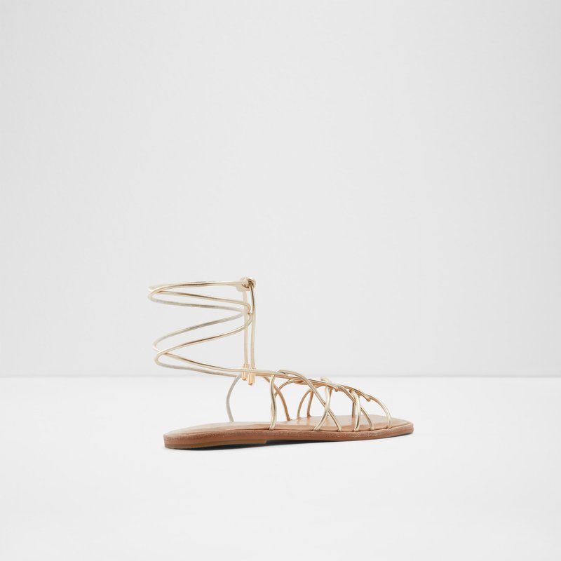 Sandales Plates Aldo Posey Femme Champagne | LJUEGC-264