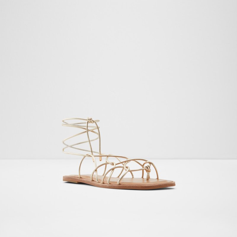 Sandales Plates Aldo Posey Femme Champagne | LJUEGC-264