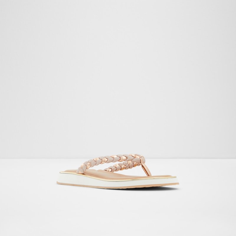 Sandales Plates Aldo Thiratha Femme Rose Clair | PRDVSK-546