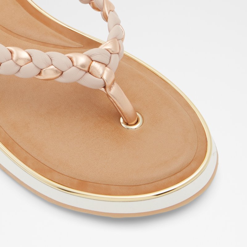 Sandales Plates Aldo Thiratha Femme Rose Clair | PRDVSK-546
