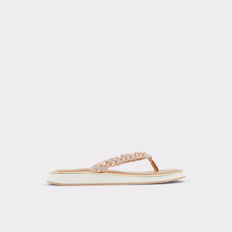 Sandales Plates Aldo Thiratha Femme Rose Clair | PRDVSK-546
