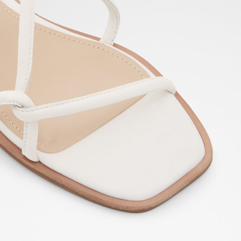 Sandales Plates Aldo Toosieflex Femme Blanche | NIVRGQ-738