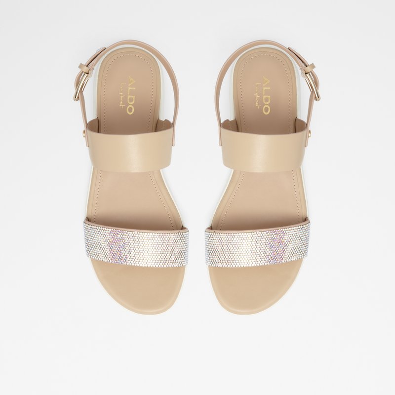 Sandales Plates Aldo Woema Femme Blanche | PDOYXA-750