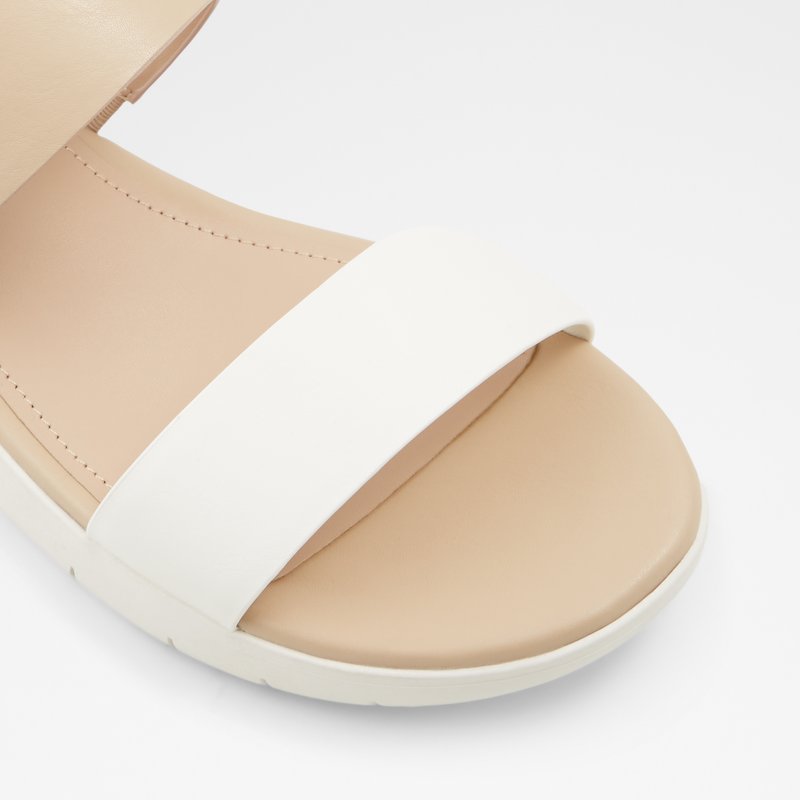 Sandales Plates Aldo Woema Femme Bone | GEDFVT-438