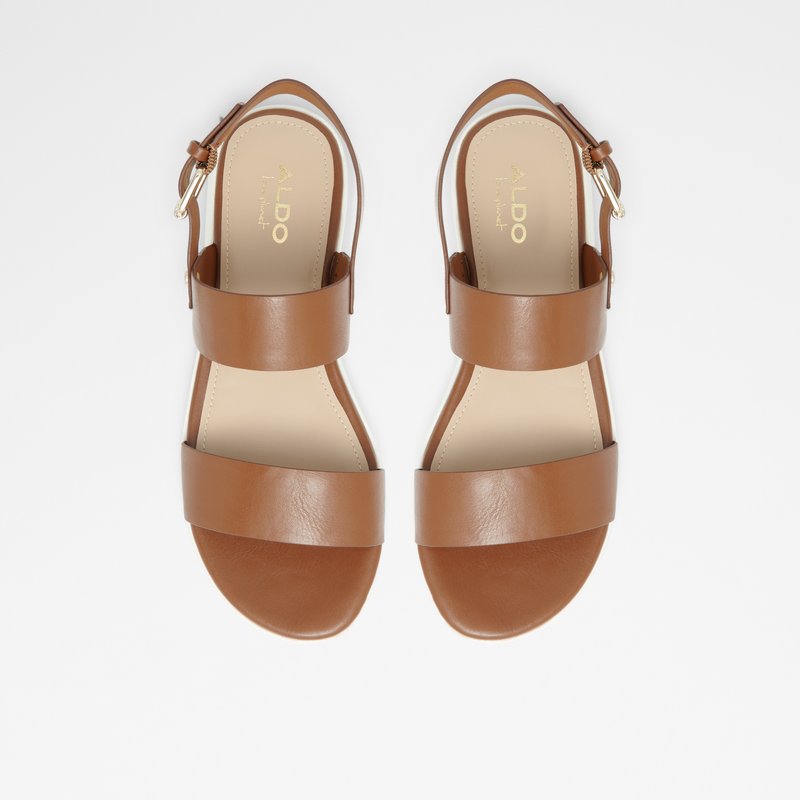 Sandales Plates Aldo Woema Femme Marron | VWLNPF-746
