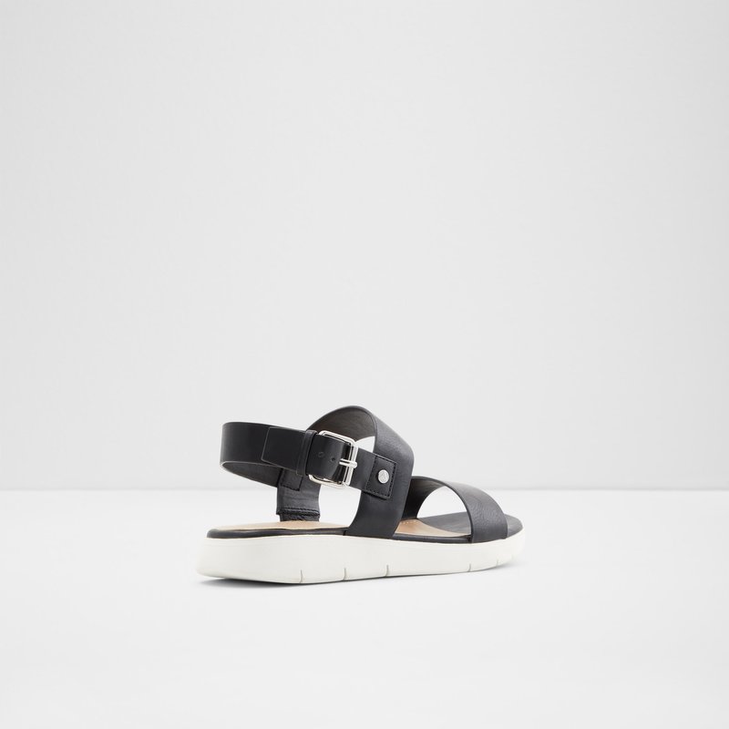 Sandales Plates Aldo Woema Femme Noir | PXLRAN-528