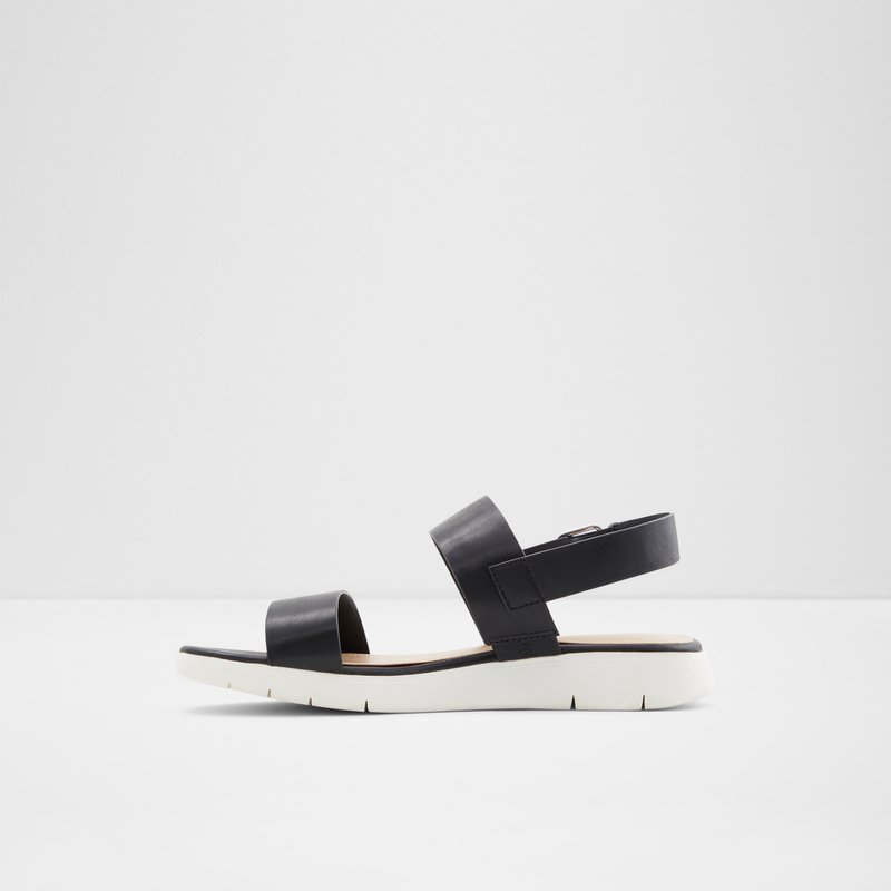 Sandales Plates Aldo Woema Femme Noir | PXLRAN-528