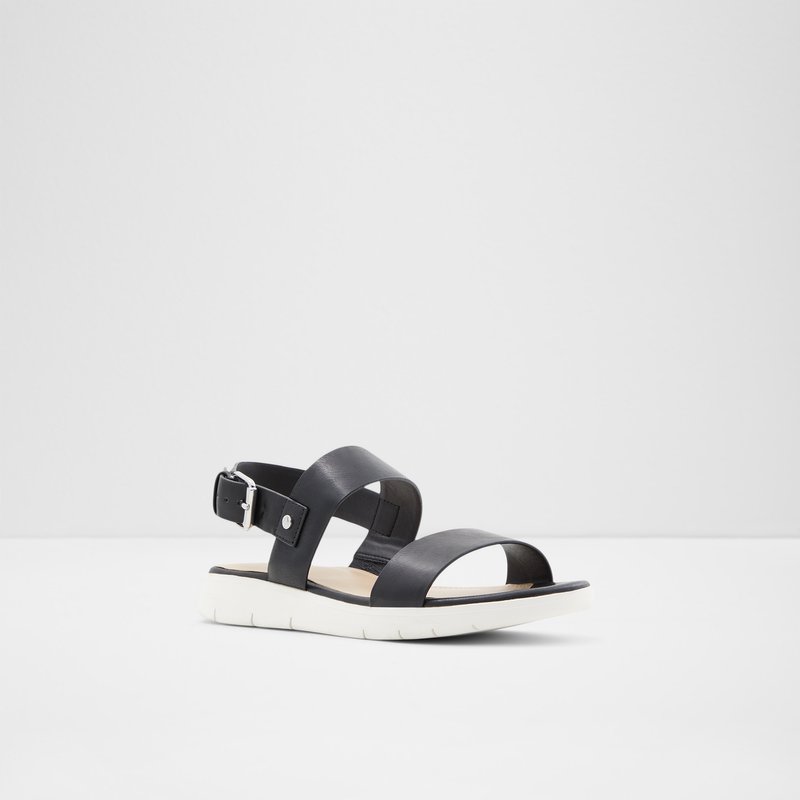 Sandales Plates Aldo Woema Femme Noir | PXLRAN-528