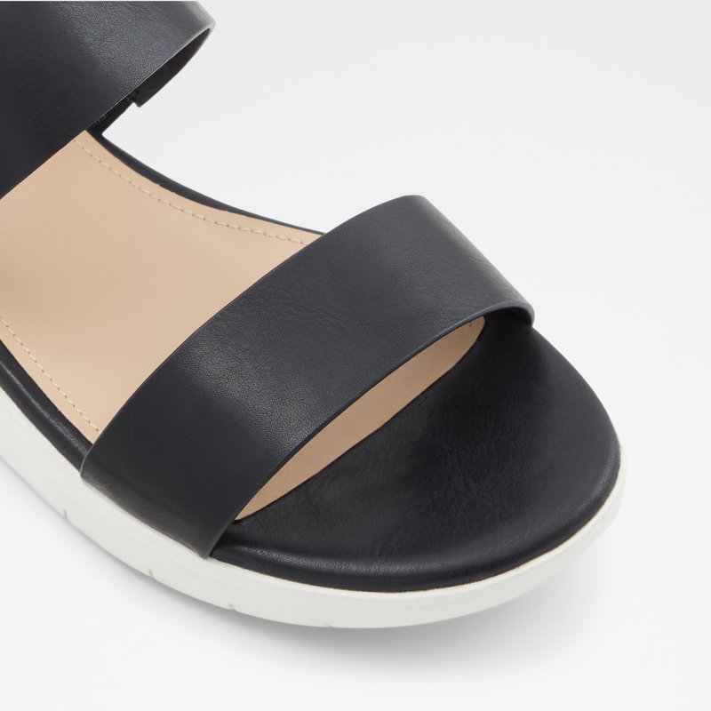 Sandales Plates Aldo Woema Femme Noir | PXLRAN-528