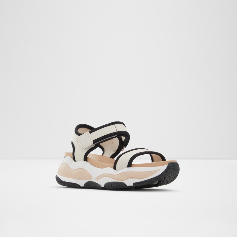 Sandales à Plateforme Aldo Adweaven Femme Rose Blanche | WUOYSG-735