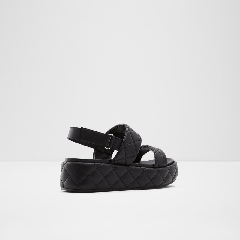 Sandales à Plateforme Aldo Cossette Femme Noir | DNOCVJ-427