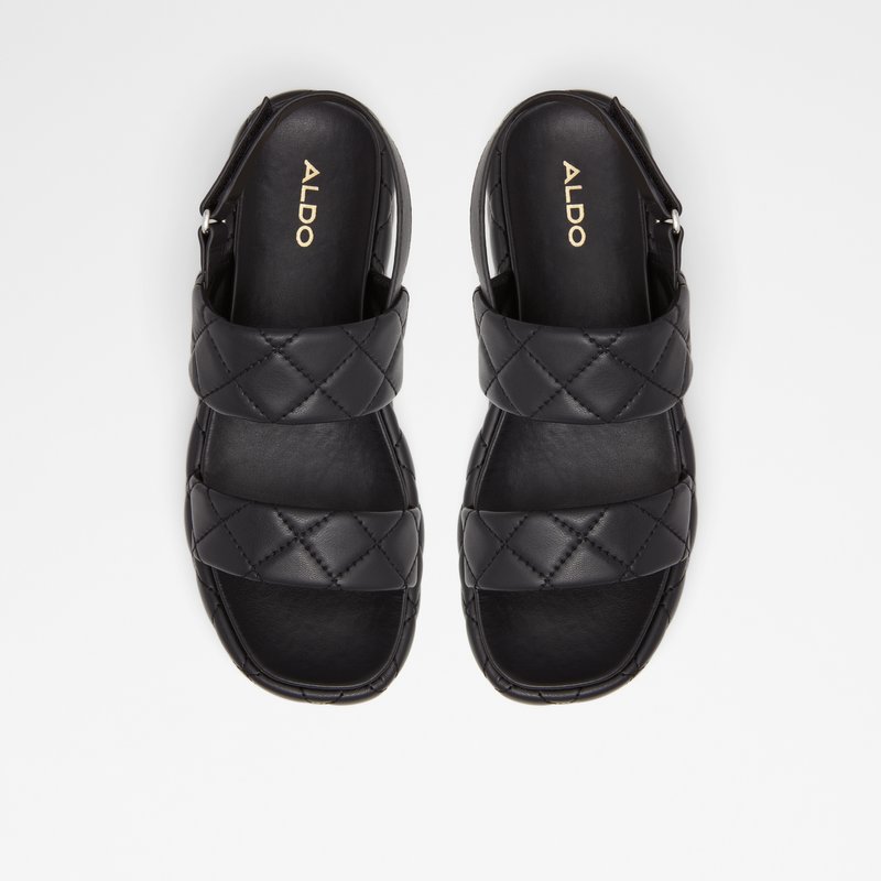 Sandales à Plateforme Aldo Cossette Femme Noir | DNOCVJ-427