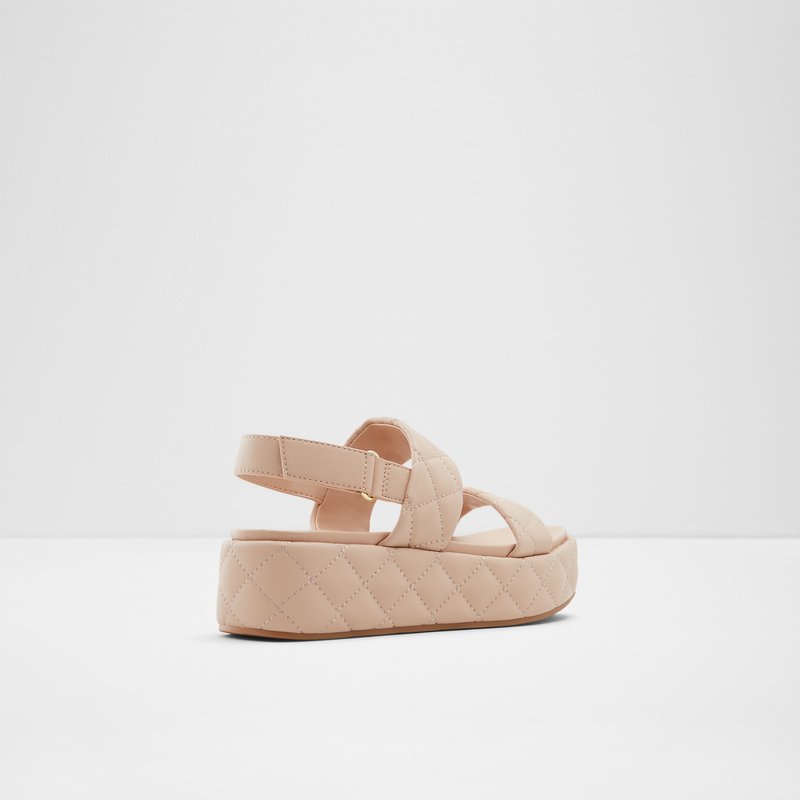 Sandales à Plateforme Aldo Cossette Femme Bone | IRSCEB-378
