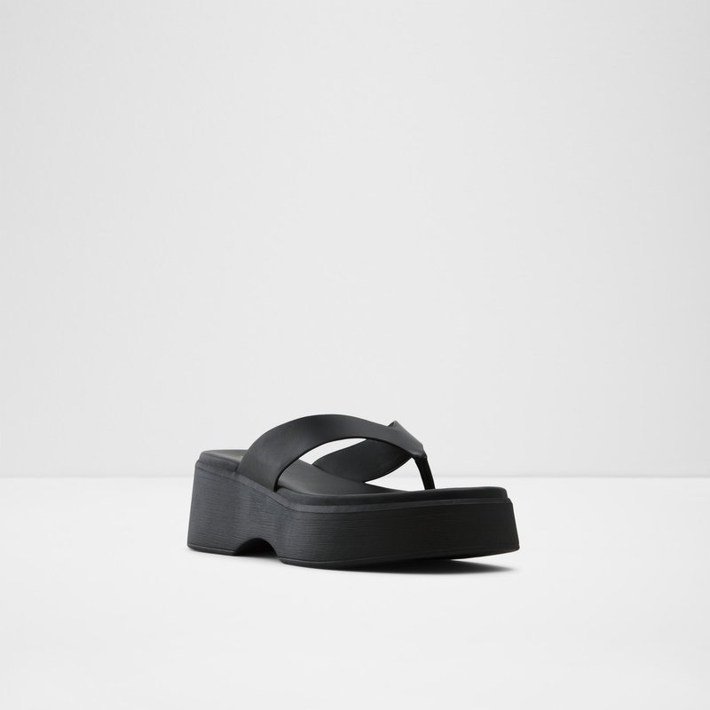 Sandales à Plateforme Aldo Delphy Femme Noir | HWPJGB-420