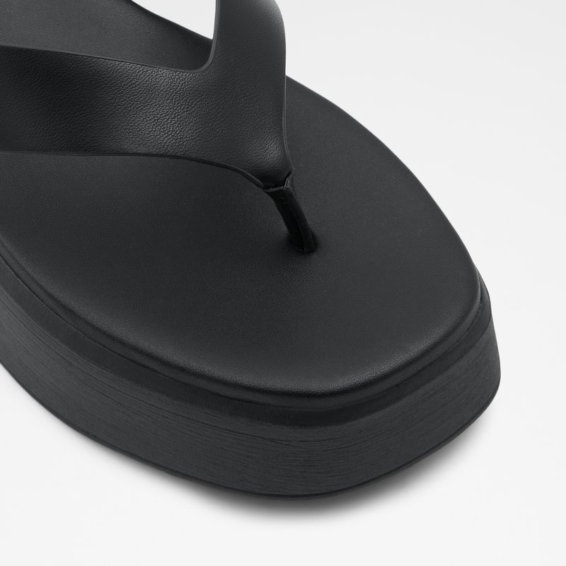 Sandales à Plateforme Aldo Delphy Femme Noir | HWPJGB-420