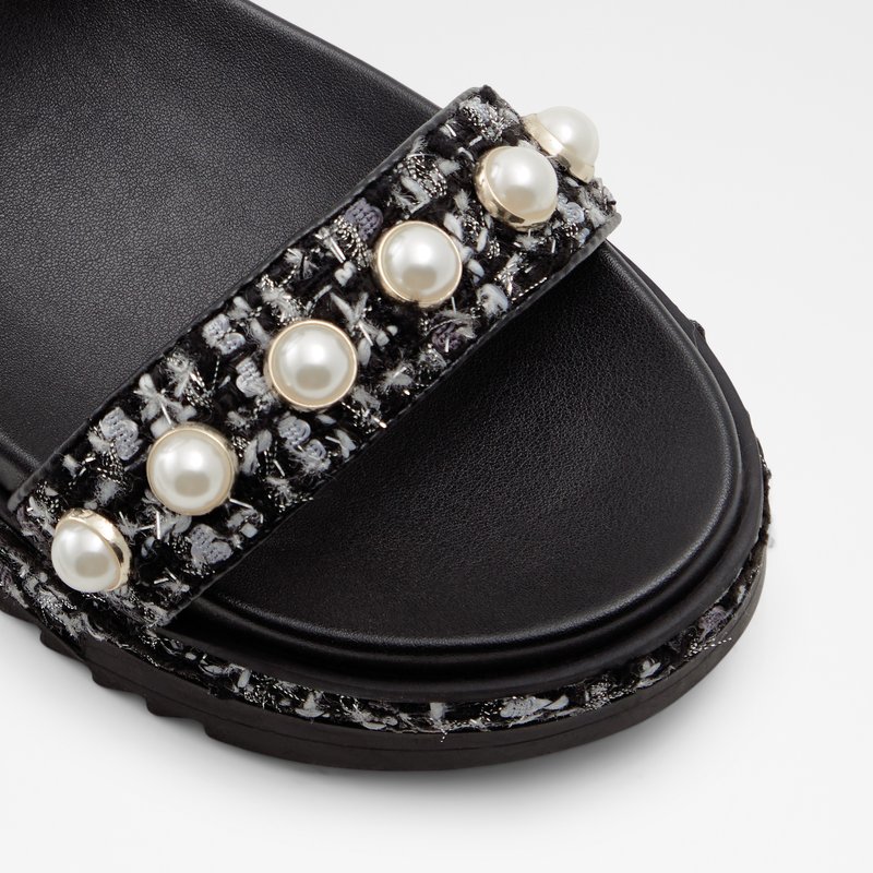 Sandales à Plateforme Aldo Lapalma Femme Noir | MDIZLR-083