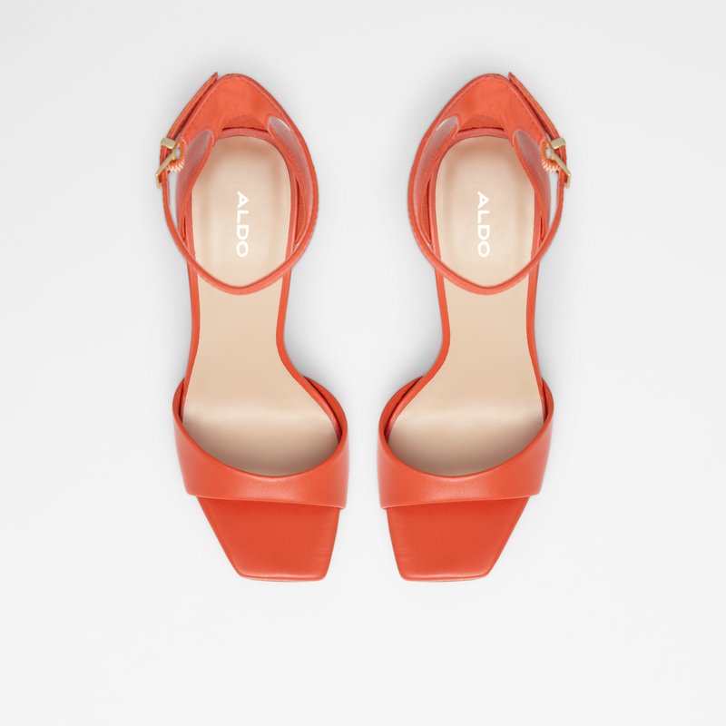 Sandales à Plateforme Aldo Livia Femme Orange | POZWAT-372
