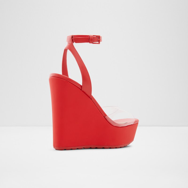 Sandales à Plateforme Aldo Verly Femme Rouge | BOAUGK-417
