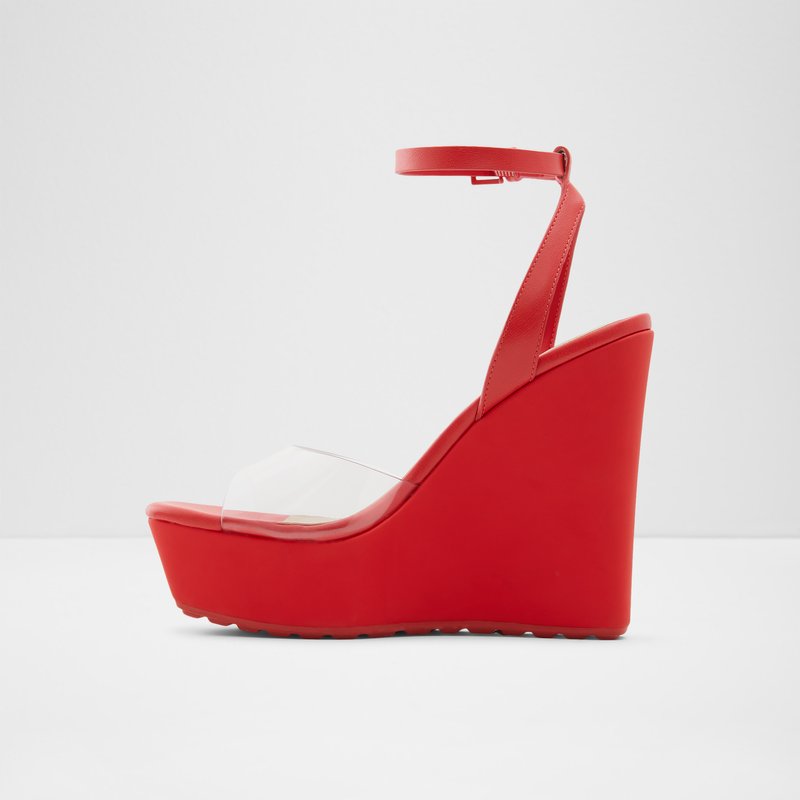 Sandales à Plateforme Aldo Verly Femme Rouge | BOAUGK-417