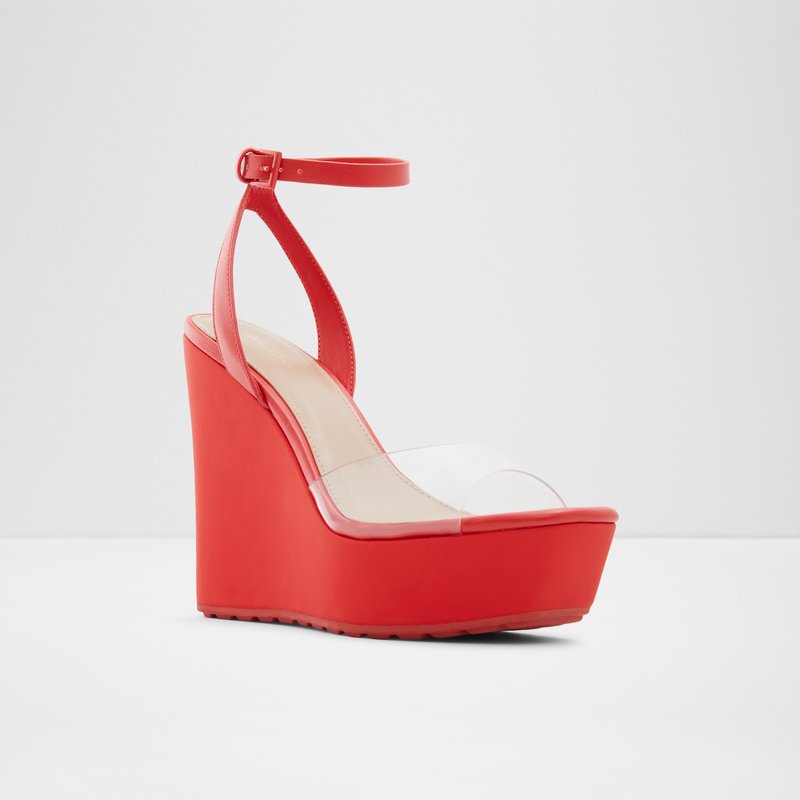 Sandales à Plateforme Aldo Verly Femme Rouge | BOAUGK-417