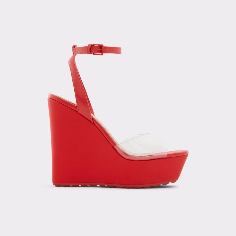 Sandales à Plateforme Aldo Verly Femme Rouge | BOAUGK-417