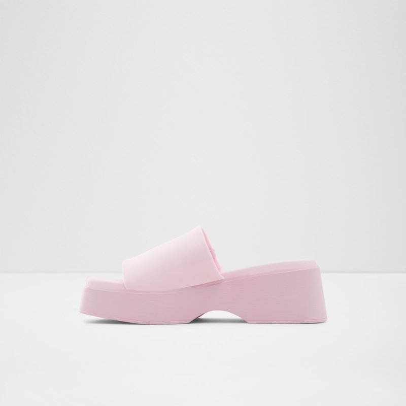 Sandales à Plateforme Aldo Yassu Femme Rose | QTGFPL-681
